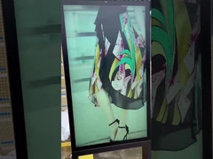 55' IP66 оптический клей водонепроницаемый 2500 нитс наружный LCD рекламный цифровой дисплей киоск с ll